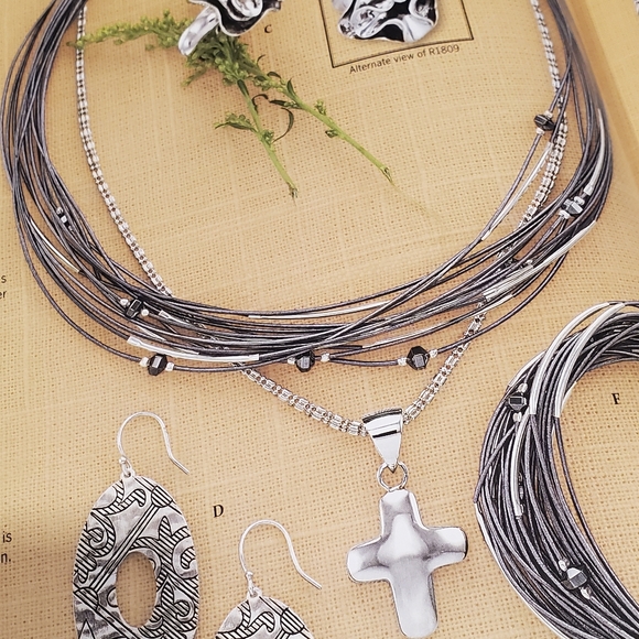 Silpada Leather Set - Picture 1 of 11